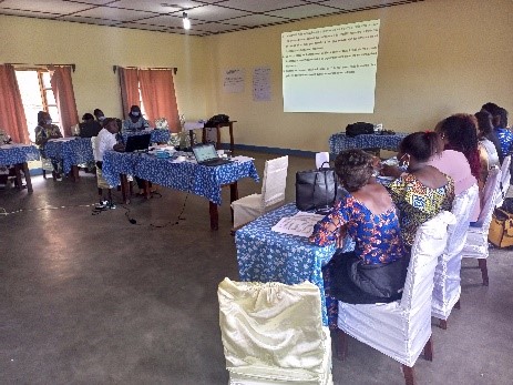 Projection du texte sur la gestion durable de l’eau